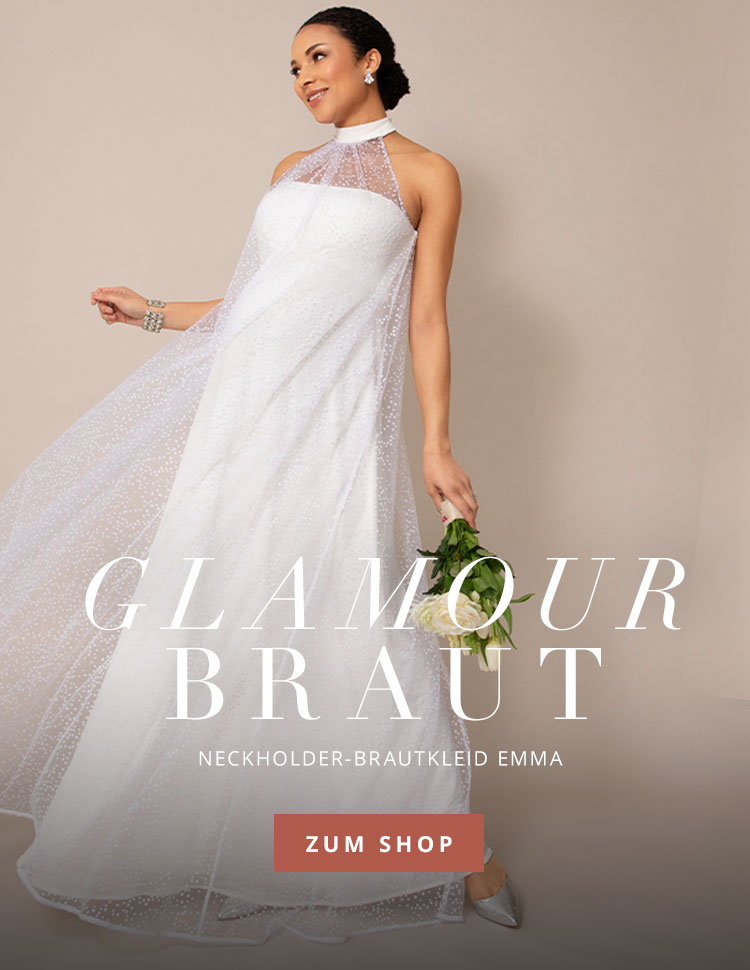 Neckerholderkleid Emma (Elfenbein mit Polka-Dots) Neckerholderkleid Emma (Elfenbein mit Polka-Dots)