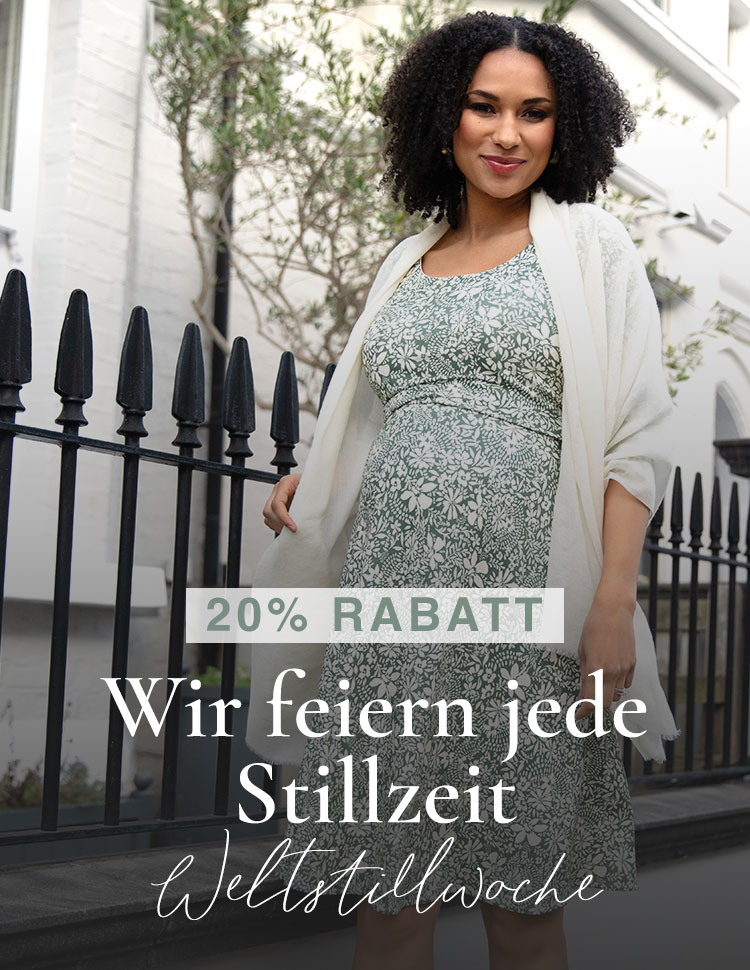Die Stillkleider Edition - Bis zu 20% Rabatt auf ausgewählte Styles Die Stillkleider Edition - Bis zu 20% Rabatt auf ausgewählte Styles