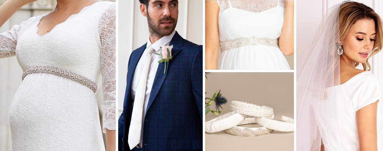 Bridal Accessories: Sashes, Veils, Headbands and Wedding Ties Bridal Accessories: Sashes, Veils, Headbands and Wedding Ties