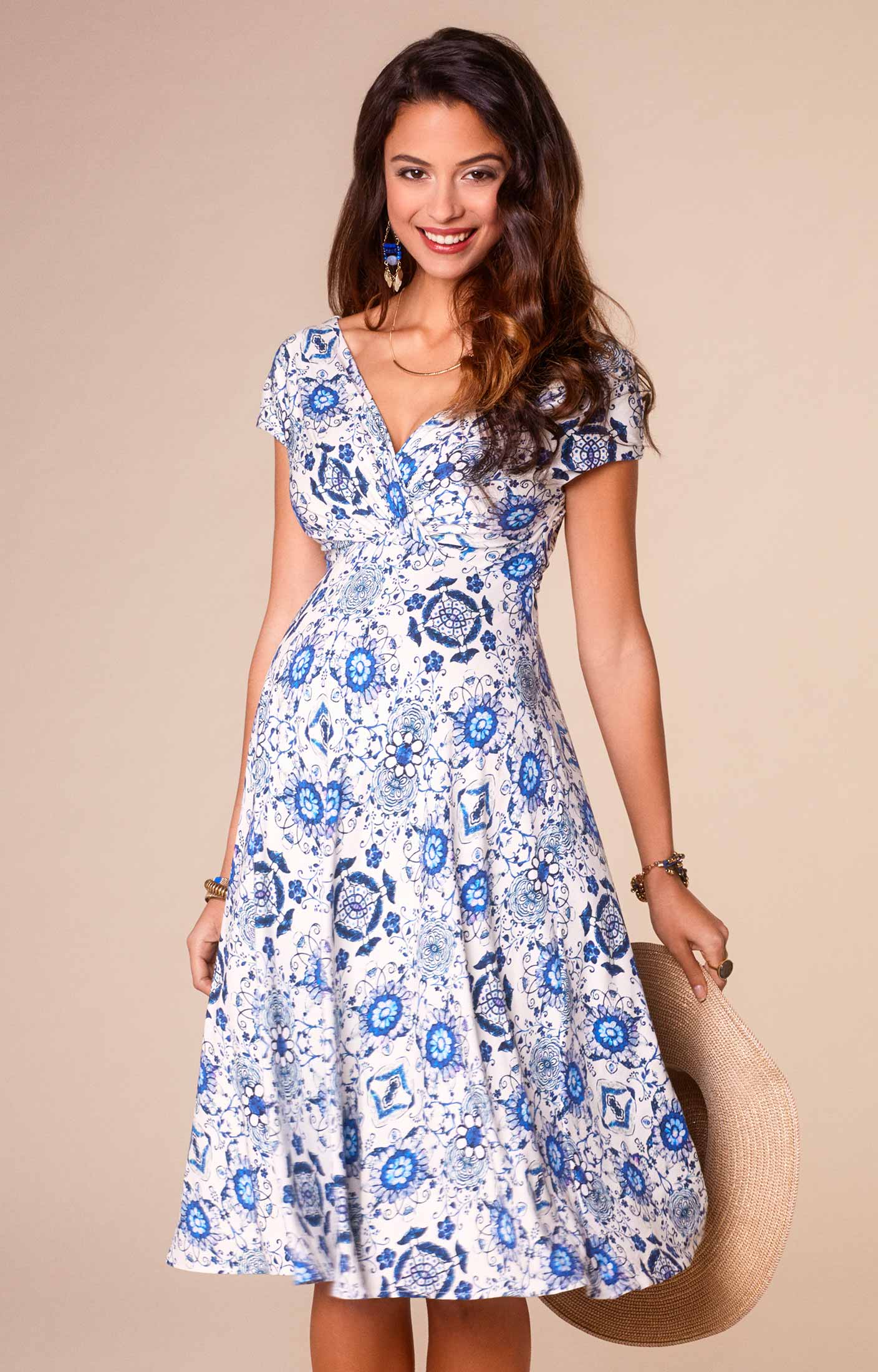 blue maternity dress for wedding