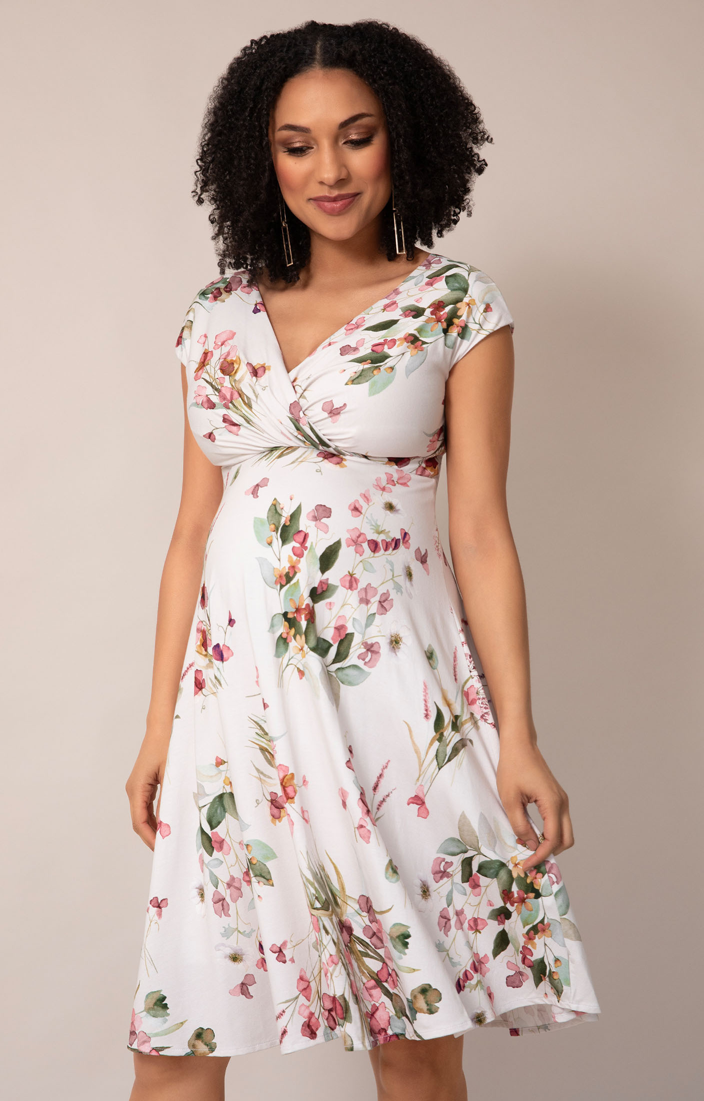 strapless open back dress Women's Pink Gingham Dress- Women's Pink and White Seersucker Dress- Entro Dresses Small main image 0
