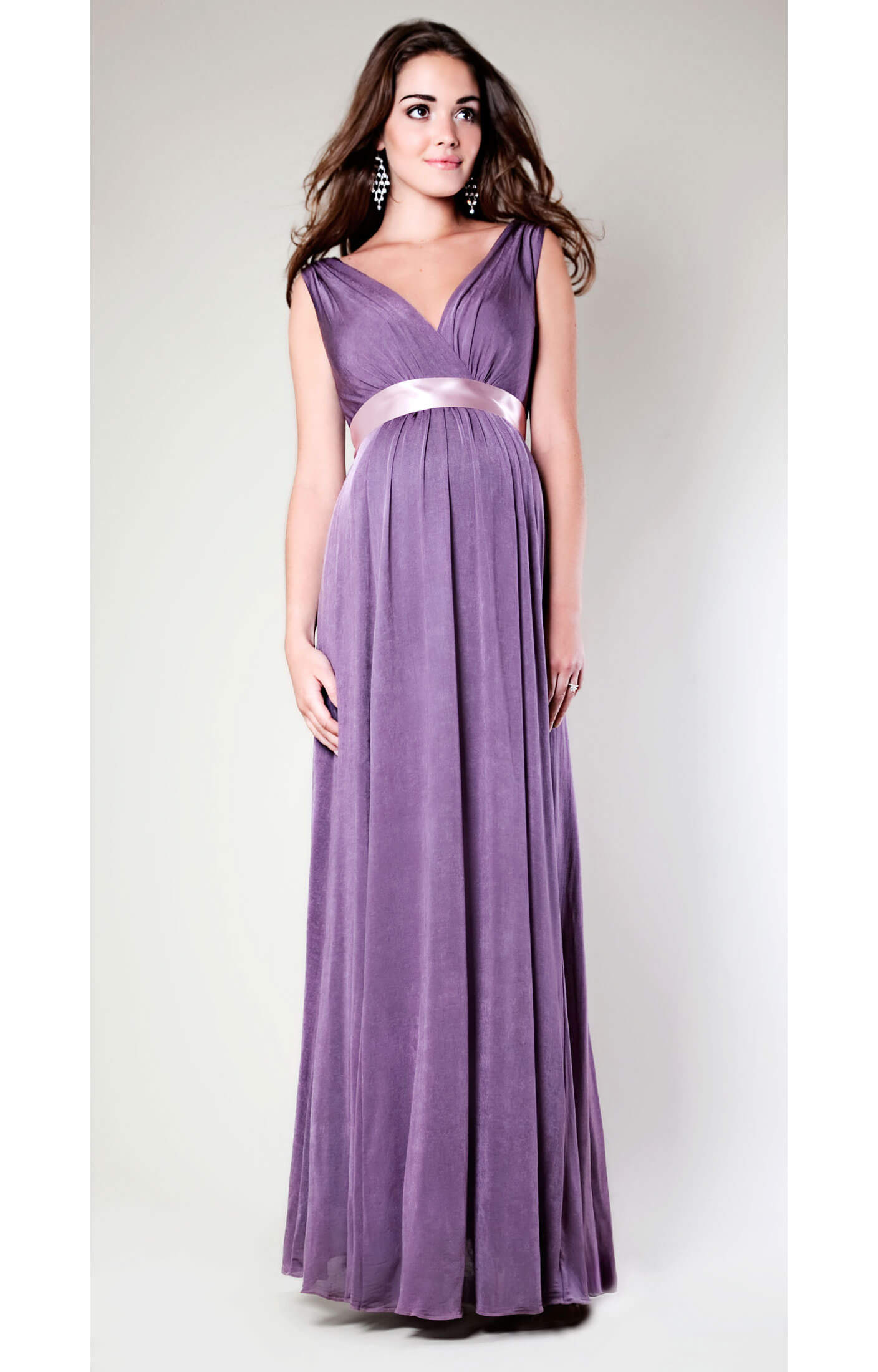 lavender maternity bridesmaid dresses ...