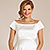 Aria Maternity Wedding Dress Ivory