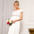 Aria Maternity Wedding Gown Ivory