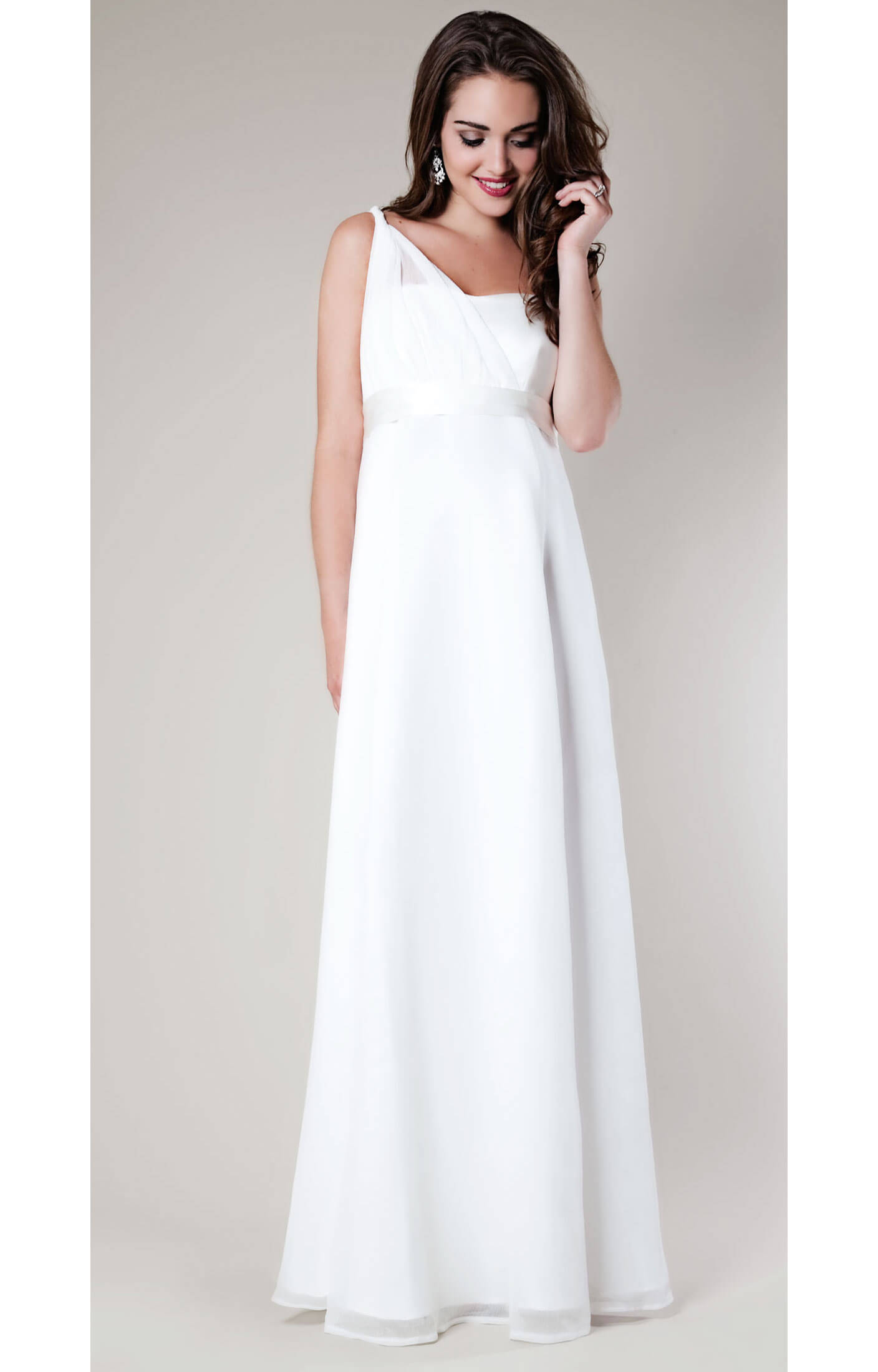 Asymmetrical Maternity Wedding Gown Maternity Wedding Dresses Evening Wear And Party Clothes 