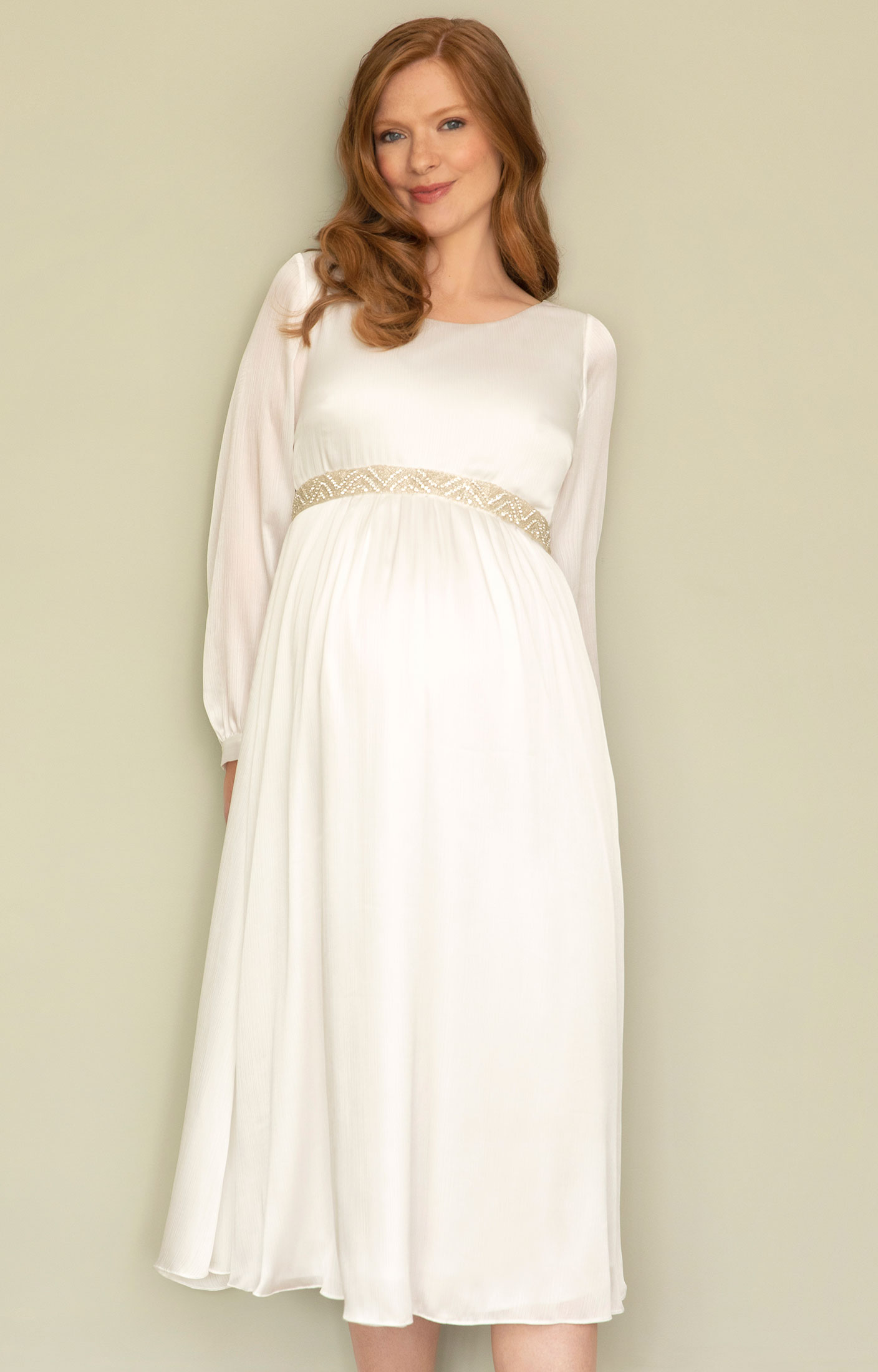 Image of Aurora Dress (Ivory)