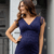 Imogen Maternity Shift Dress Dusky Blue