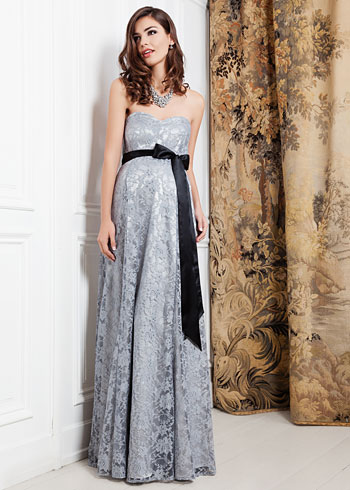 Olivia Maternity Gown (Silver Mist) - Maternity Wedding Dresses ...