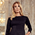 Umstandsmoden-Kleid Sienna kurz schwarz