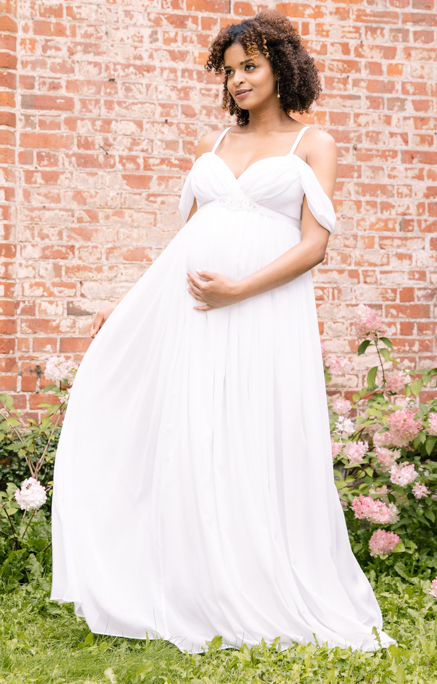 Skylar Maternity Wedding Gown - Maternity Wedding Dresses, Evening