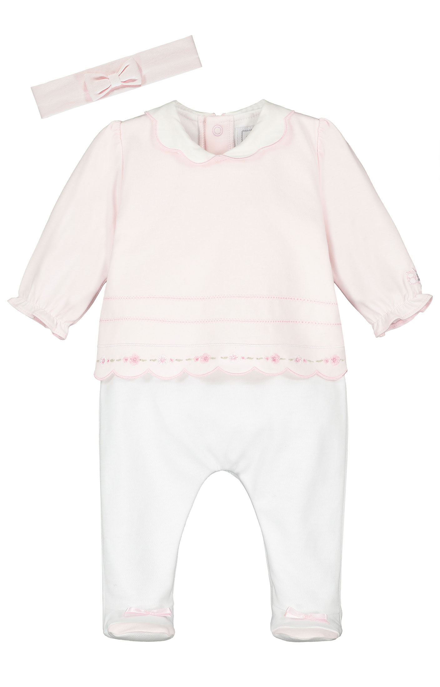 Image of Betty Baby Girls Babygrow & Hairband