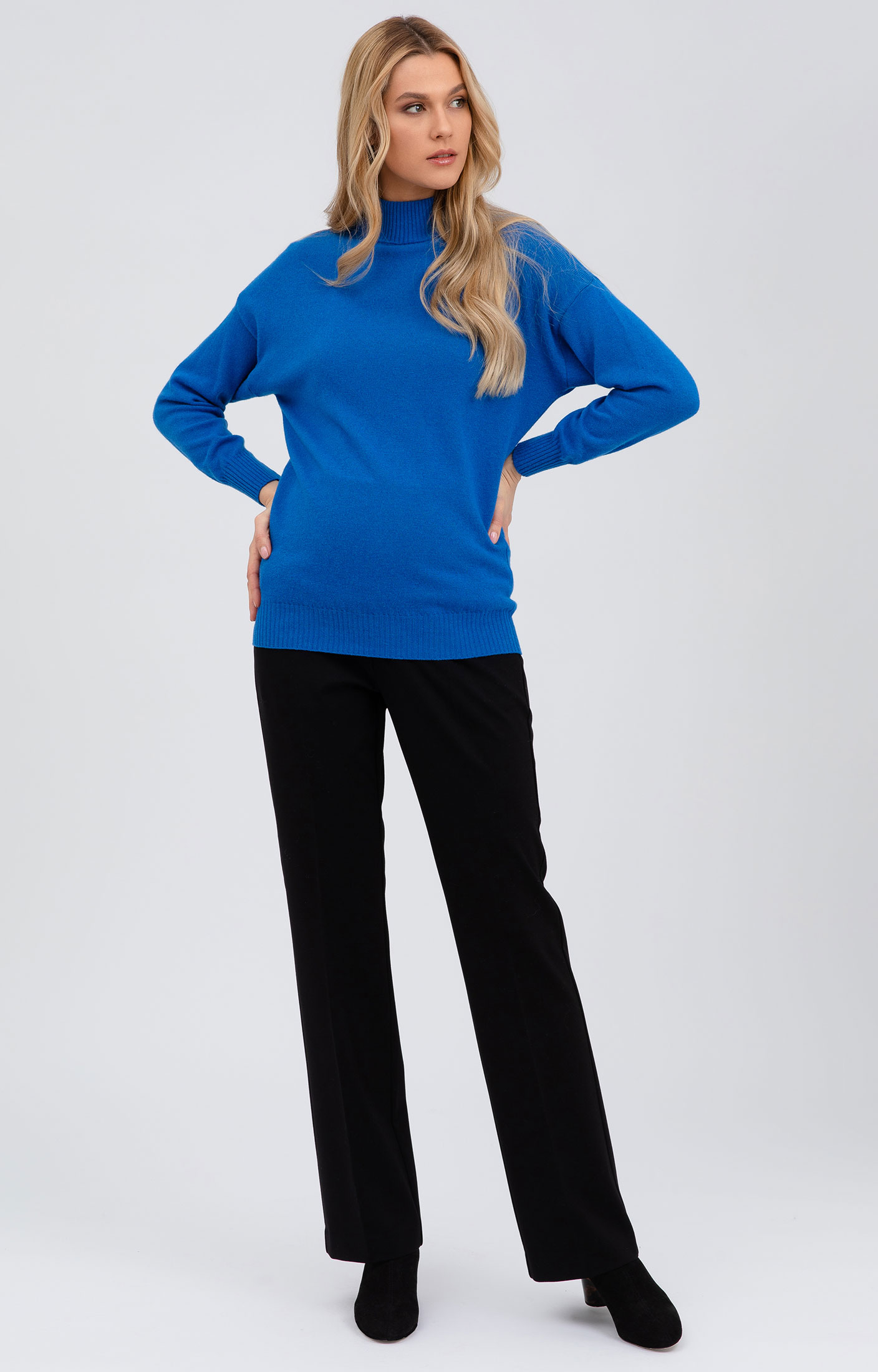 Image of Nico Straight Leg Maternity Trouser Black