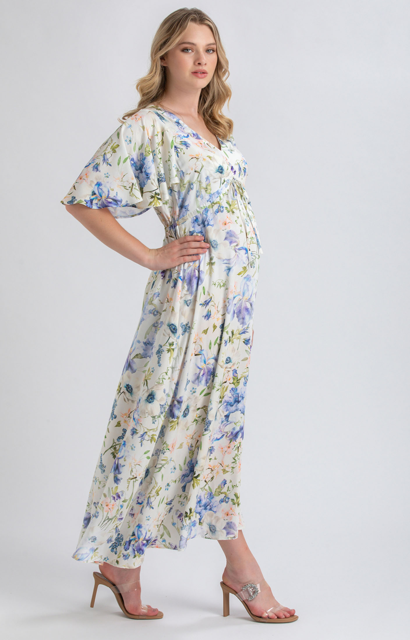 vanilla bridesmaid dresses ARIOS MAXI DRESS VANILLA / 2XL