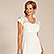 Vanessa Maternity Wedding Gown Long Ivory