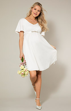 Robe de grossesse ceremonie Blanca