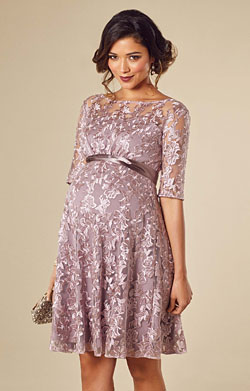 Asha Maternity Dress Lilac