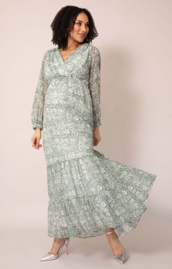 Bella Maxi Dress (Botanical Green)