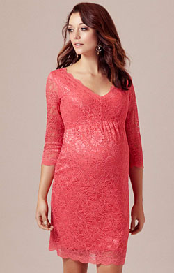 Chloe Lace Maternity Dress Coralista