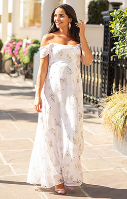 Felicity Maternity Gown Sweet Posies