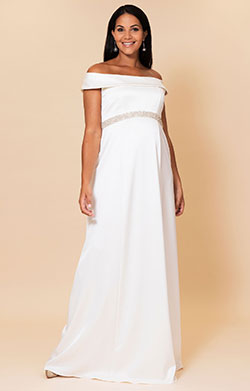 Grace Off-Shoulder Wedding Gown (Ivory)