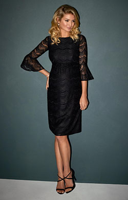 Jane Lace Dress Black
