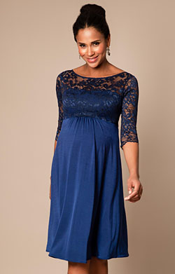 Lucia Maternity Dress short Imperial Blue