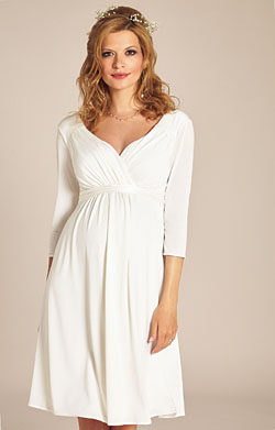 Lexi Maternity Wedding Dress Ivory