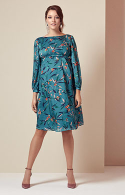 Sally Maternity Dress Forest