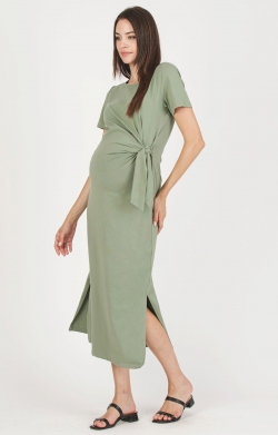 Karen Knot Maternity Dress