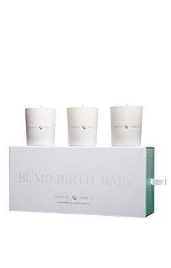 Mini-Kerzen-Geschenkset  für werdende Mama´s 3 x 75 g