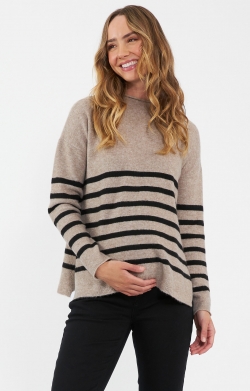 Gerrie Nursing Knit (Mocha)