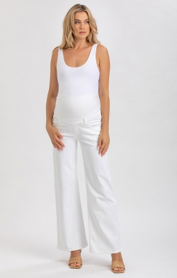 White Maternity Jeans