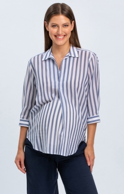 Panarea Maternity Shirt (Navy)