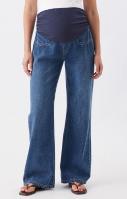 Billie Over Bump Jean (Dark Wash)