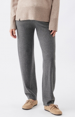 Coco Knit Pant (Charcoal Marle)