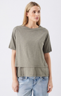 Claud Nursing Tee (Moss)