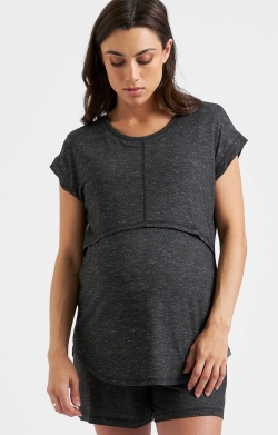 Dreamy Nursing Tee (Granite)