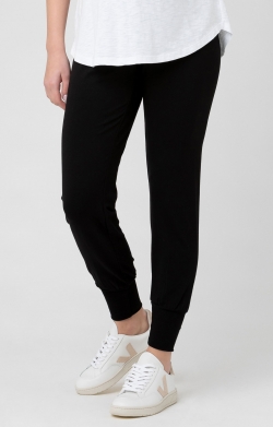 Jersey Maternity Lounge Pant (Black)