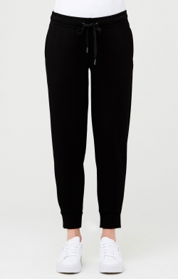 Super Soft Scuba Maternity Jogger (Black)