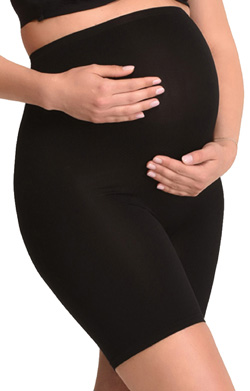 Maternity Seamless Shapewear Shorts Black