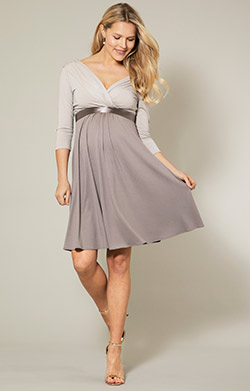 Willow Dress Almond Truffle