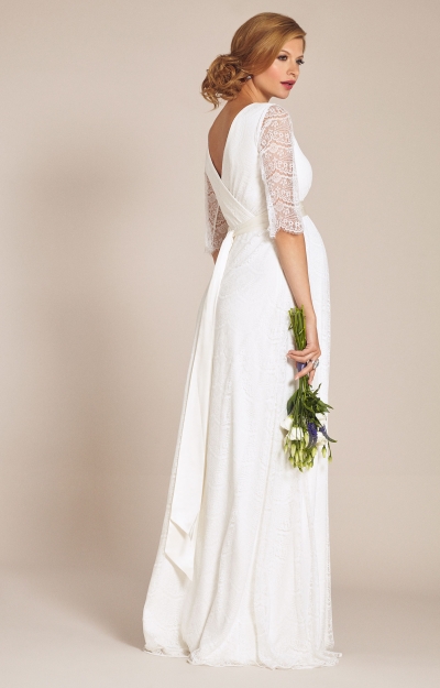 Amily Maternity Wedding Gown Ivory by Tiffany Rose