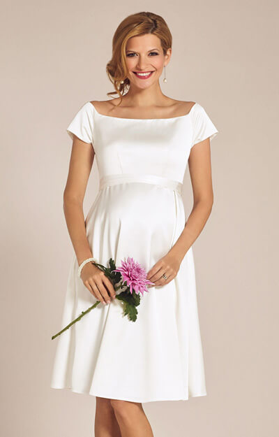 Aria Maternity Wedding Dress Ivory by Tiffany Rose