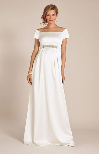 Aria Maternity Wedding Gown Ivory by Tiffany Rose
