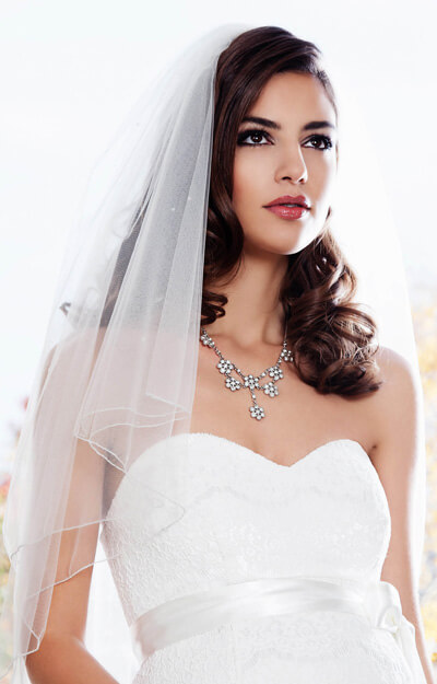 Charlotte Bridal Veil by Tiffany Rose