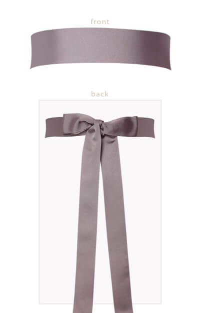 Cocoon Mink Sash by Tiffany Rose