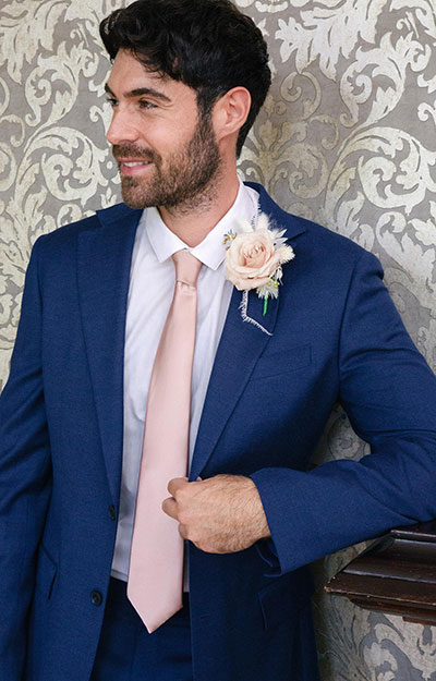 Wedding Tie (Vintage Rose) by Tiffany Rose