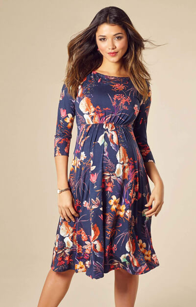 Robe de Grossesse Cathy Fleurs Orientales by Tiffany Rose