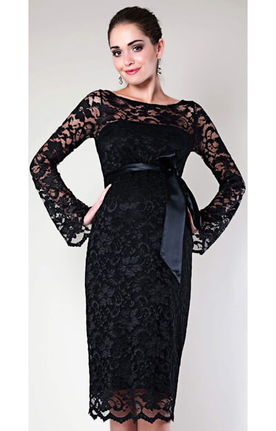 Robe de grossesse Chloe (noir) by Tiffany Rose