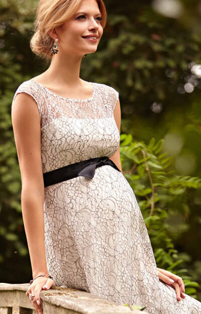 Daisy Maternity Dress Mono Lace - Maternity Wedding Dresses, Evening ...